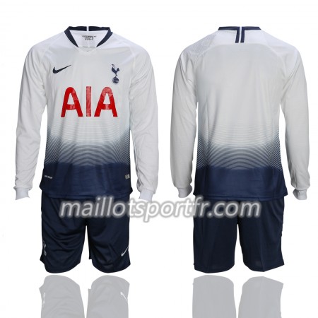Maillot de Foot Tottenham Hotspur Enfant Domicile 2018/19 ML